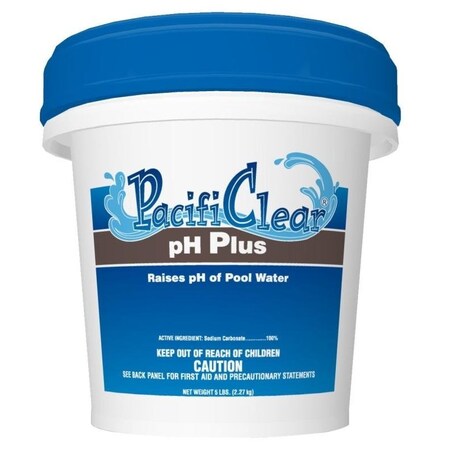 Pacificlear pH Plus Balancer, Granular, 5 lb Pail F083005040PC